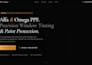 design a premium dark mode landing page or modern website
